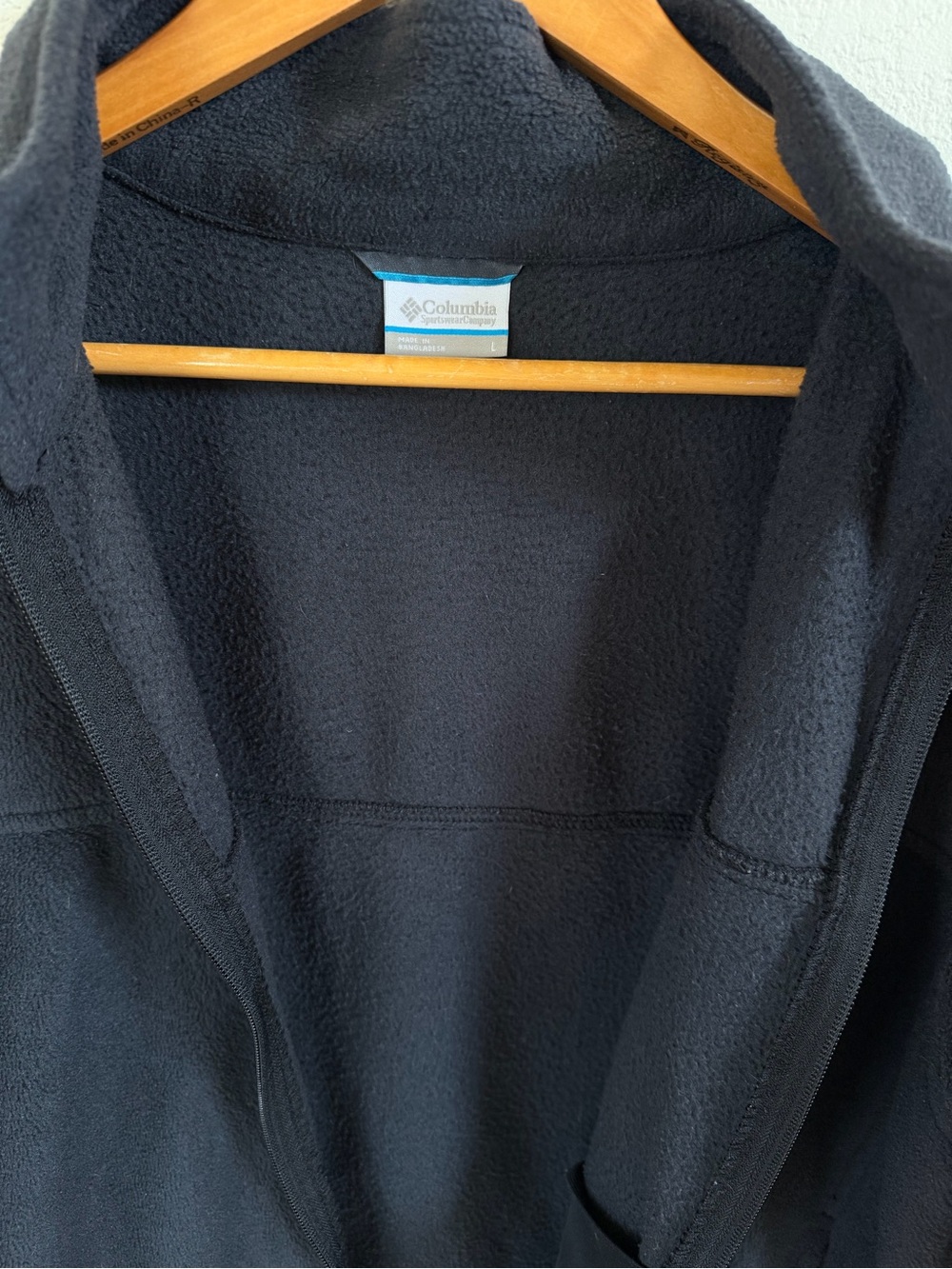 Columbia Black Full-Zip Fleece Jacket - Picture 3 of 6